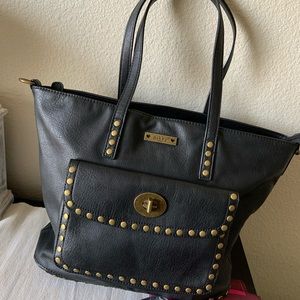 Studded Insulated Tote Bag
